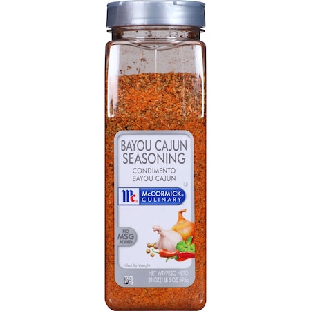 Mccormick McCormick Bayou Cajun Seasoning 21 oz. Container, PK6 900223217